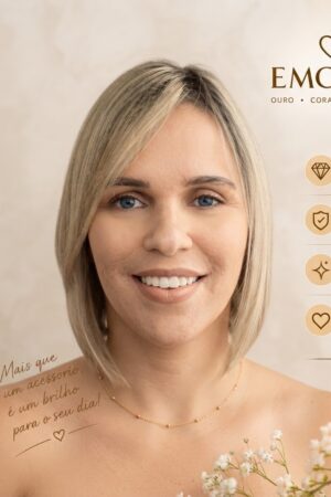 Colar de Bolinhas Minimalista - Hipoalergênico